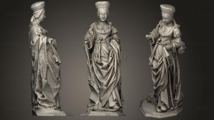 Статуи античные и исторические Святая Одиль Де Гюи